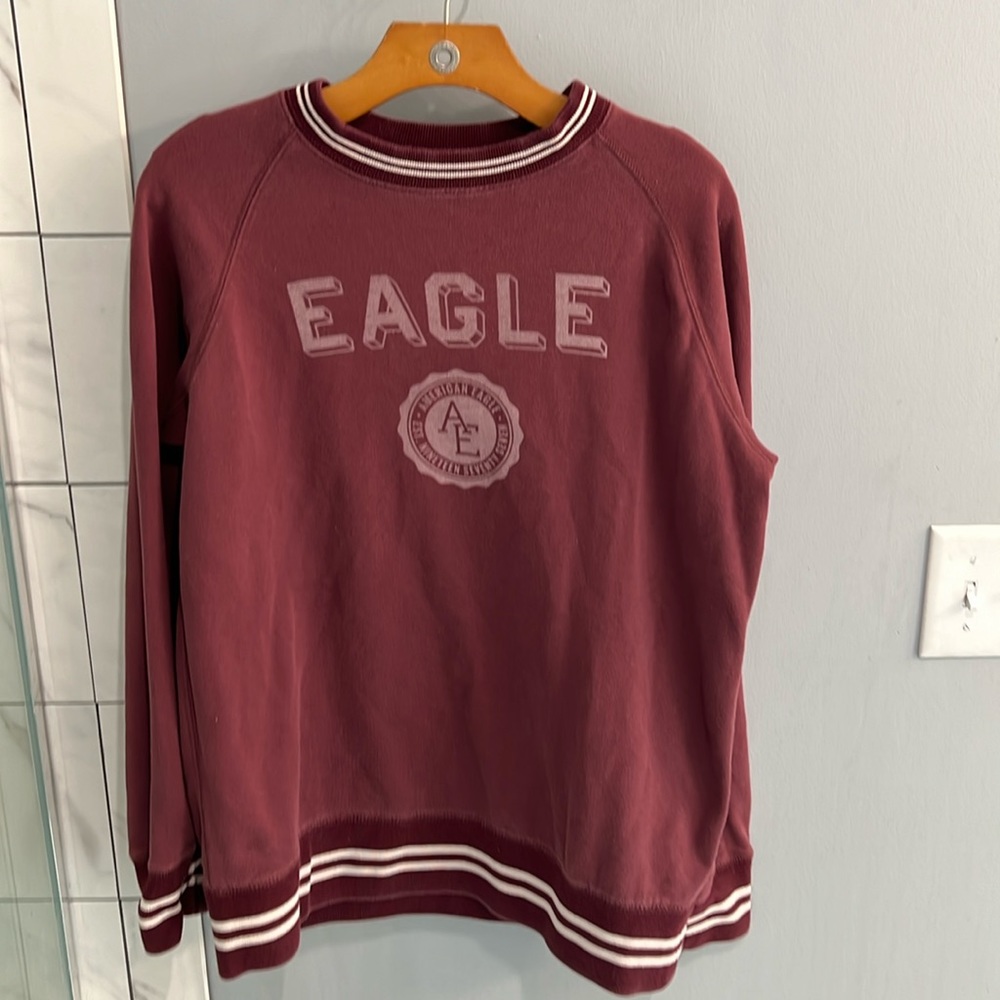 American Eagle Varsity Crewneck Sweatshirt Size M